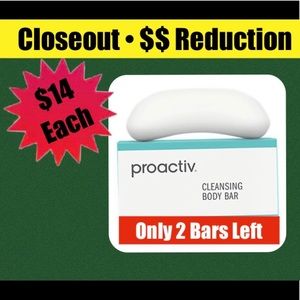 CLOSEOUT - Proactive Cleansing Bars - Expired